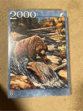 FX Schmid 2000 Piece Puzzle “Grizzly Bear” #78955 - New & Sealed